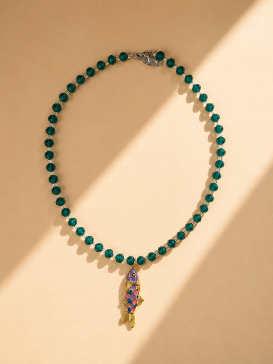 Colorful Fish Necklace