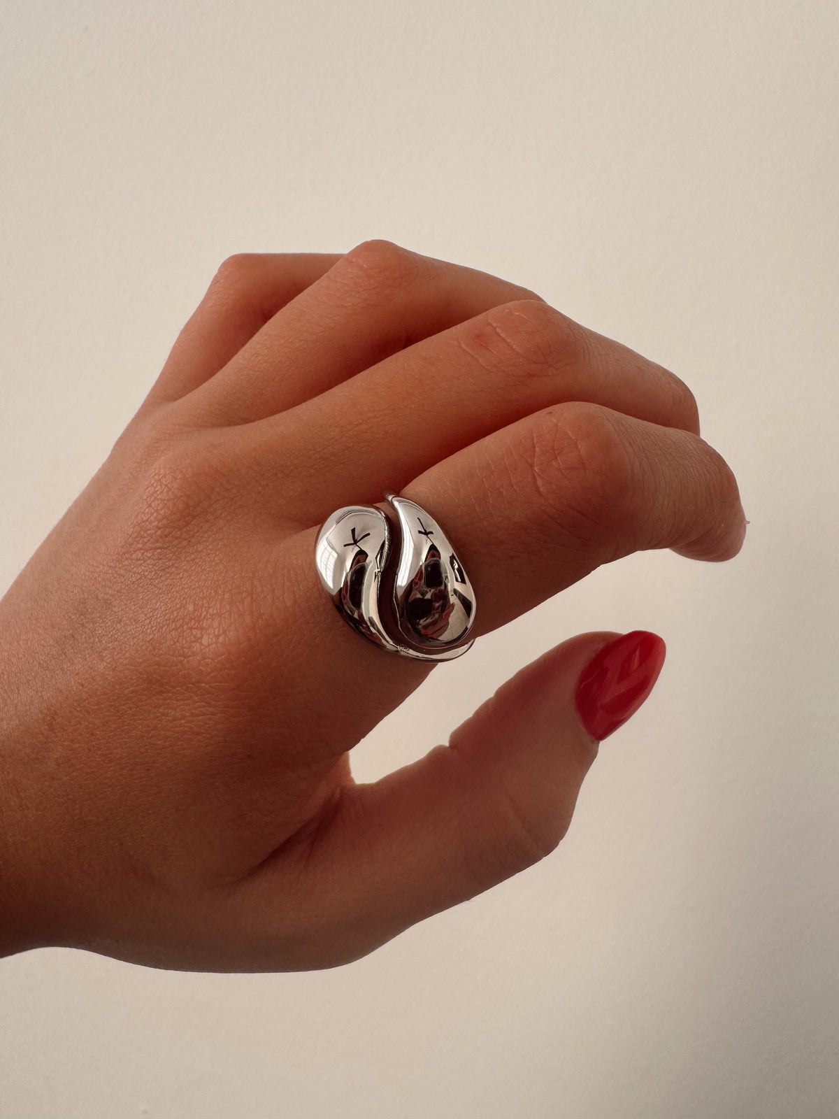 Silver Adjustable Ring