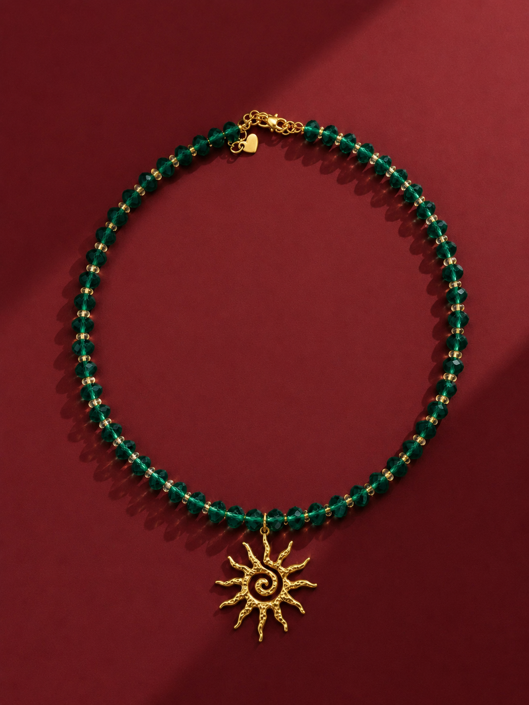 Gold Sun Necklace
