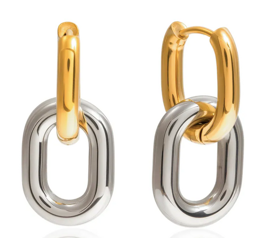 Dual Link Earrings