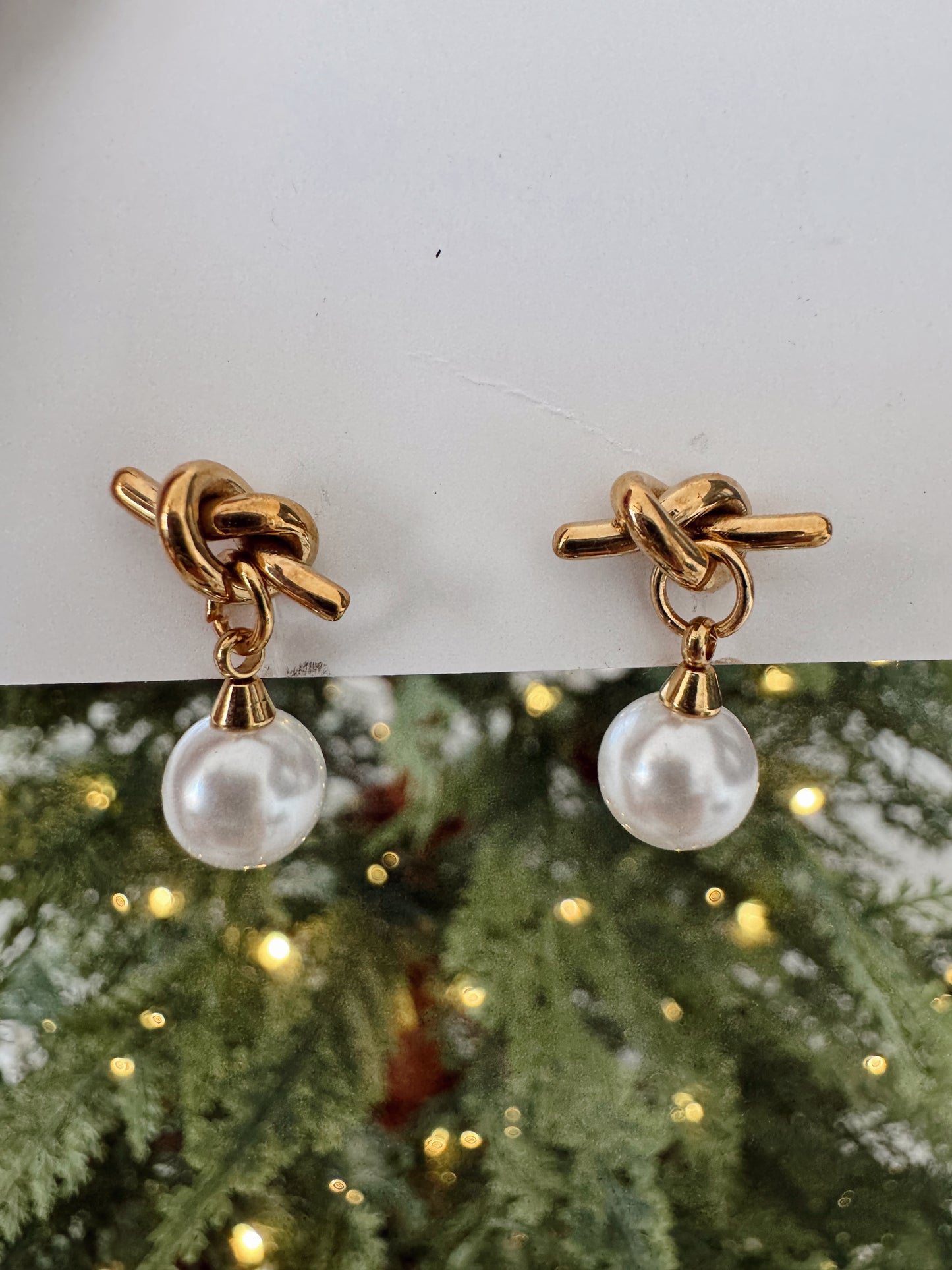 Pearl Drop Earrings